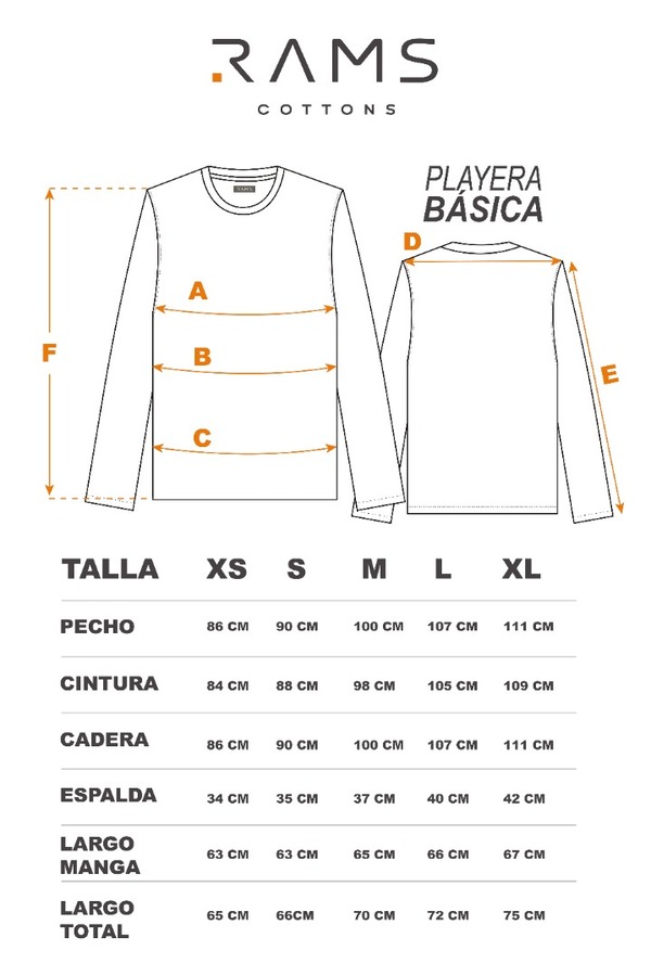 Playera Manga Larga Básica Blanca Stretch Muscle Fit Para Caballero